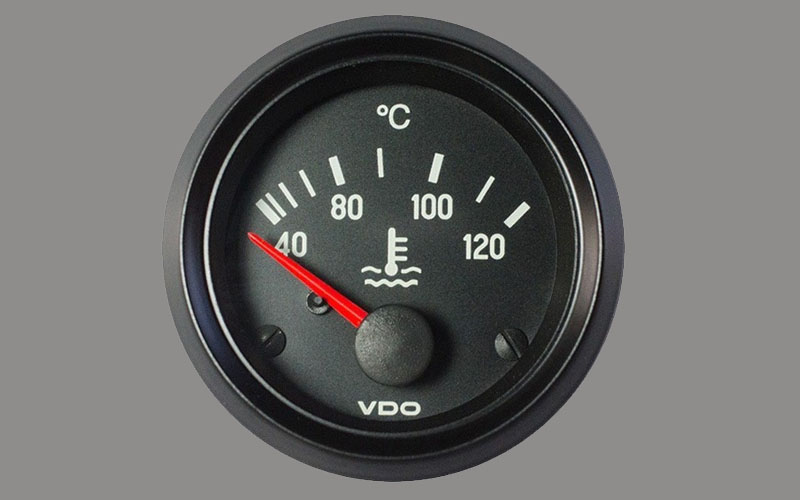 Coolant temperature gauge 120°C